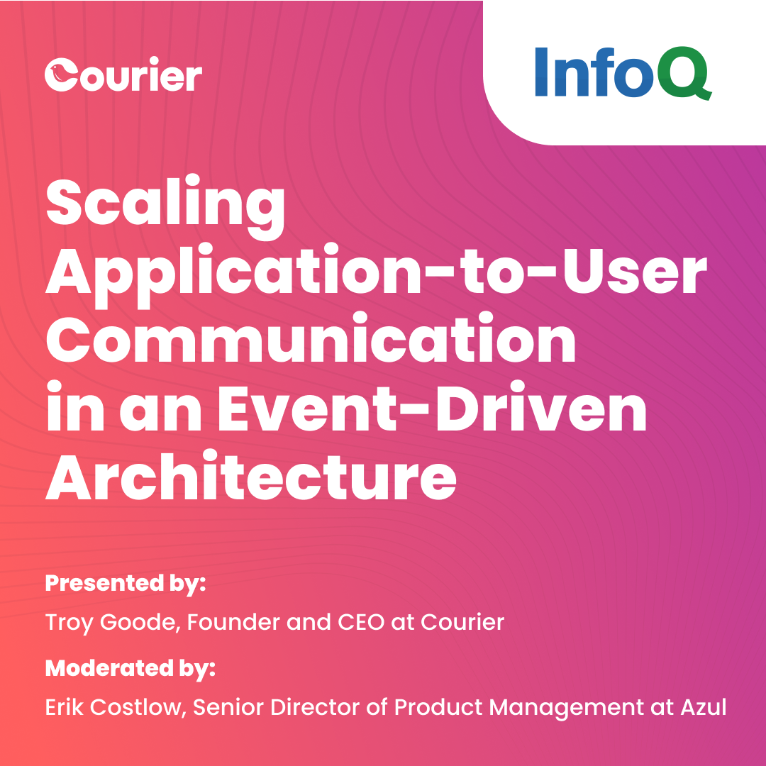 Cover image of Scaling Application To User Communication In An Event Driven Architecture