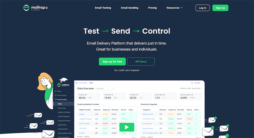 MailTrap Email Testing