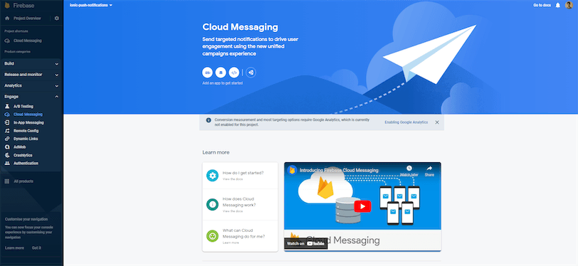 Firebase Cloud Messaging