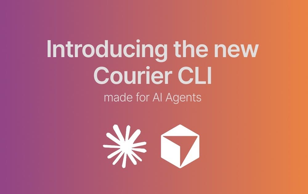 New Courier CLI changelog hero