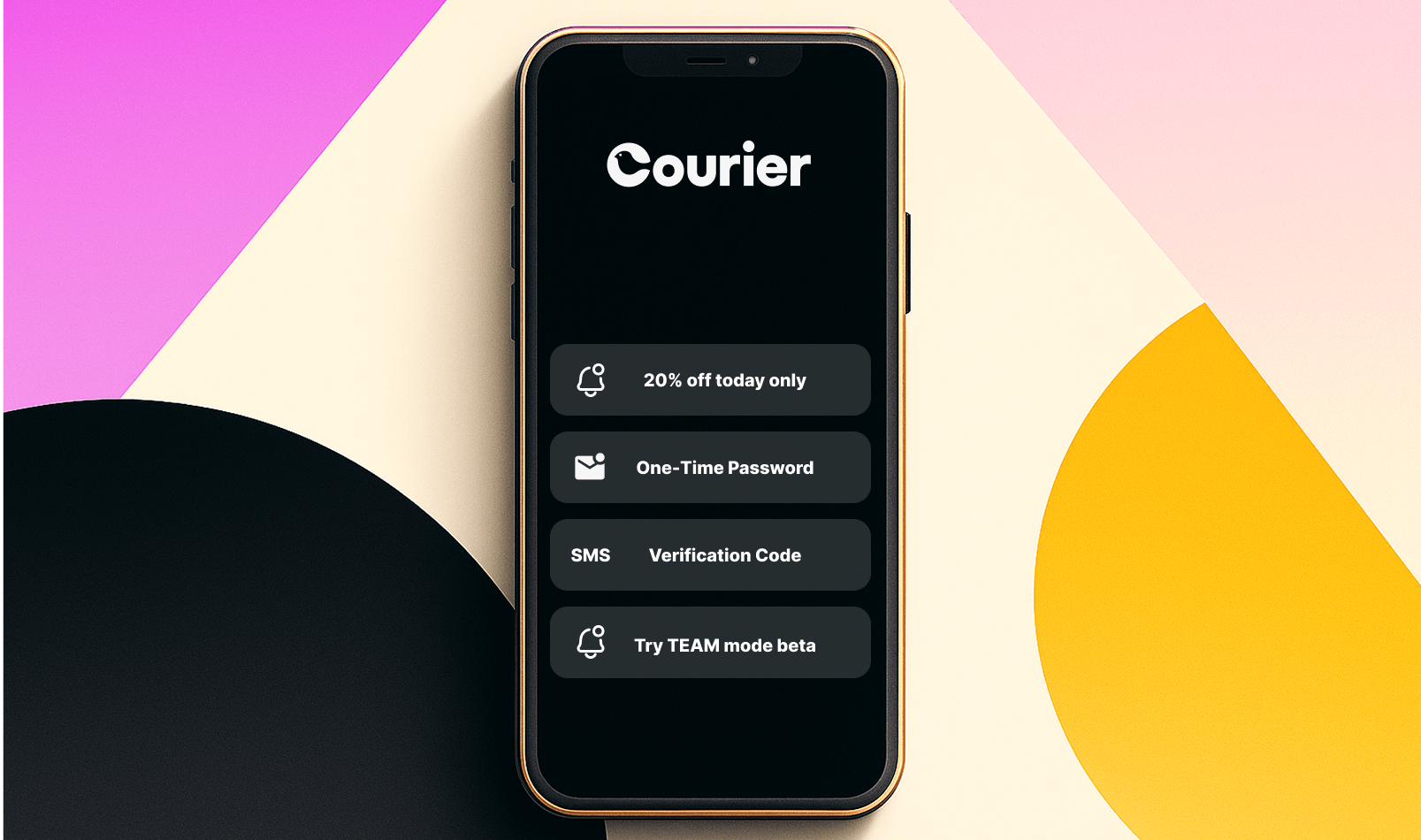 transactional vs. marketing vs. product notifications