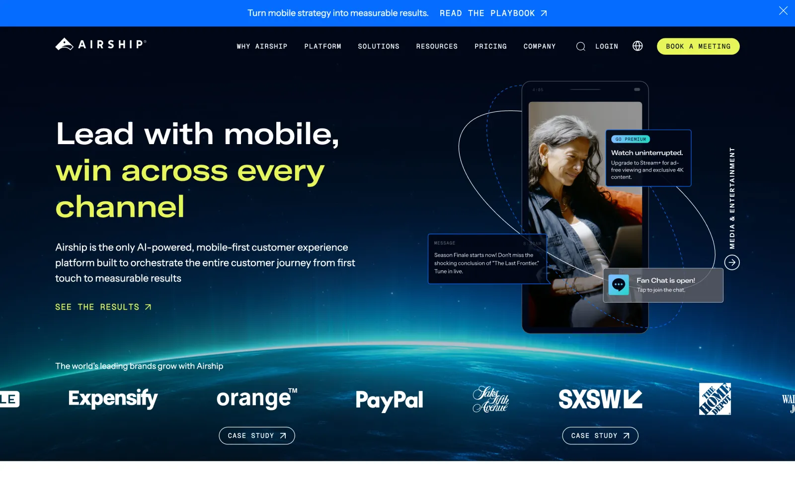 Airship homepage