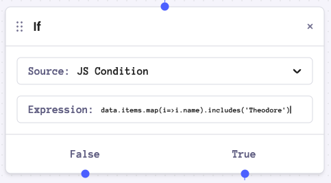 js condition value - map includes